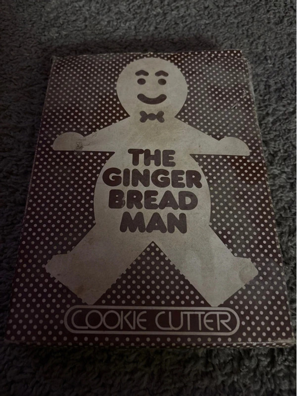 1976 hallmark gingerbread cookie cutter